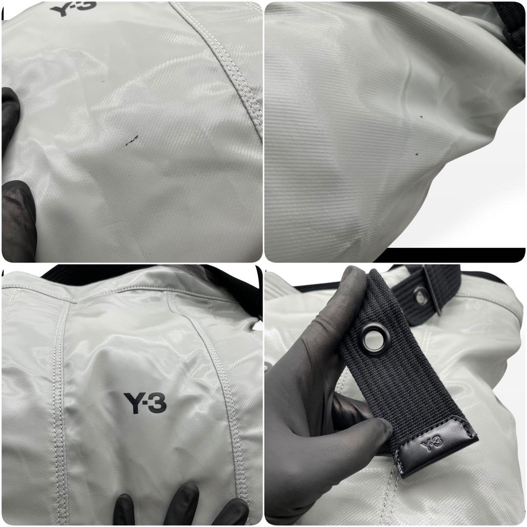 美品　Y-3　ワイスリー　UT TOTE　トートバッグ　特大サイズ　ライトグレー