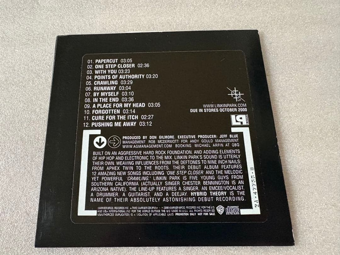 Linkin Park Hybrid Theory アルバムアドバンス