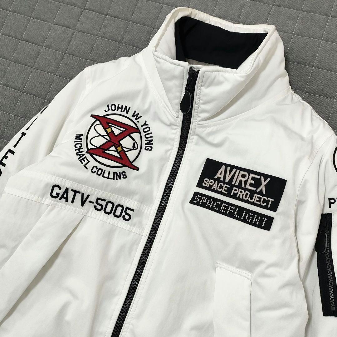 AVIREX　フライトジャケット　GT-10　SPACE WALK　ホワイト　L