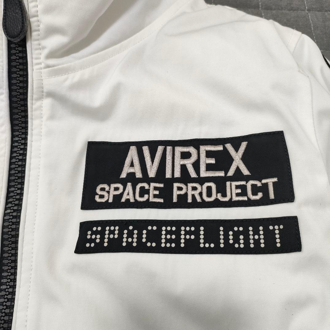 AVIREX　フライトジャケット　GT-10　SPACE WALK　ホワイト　L