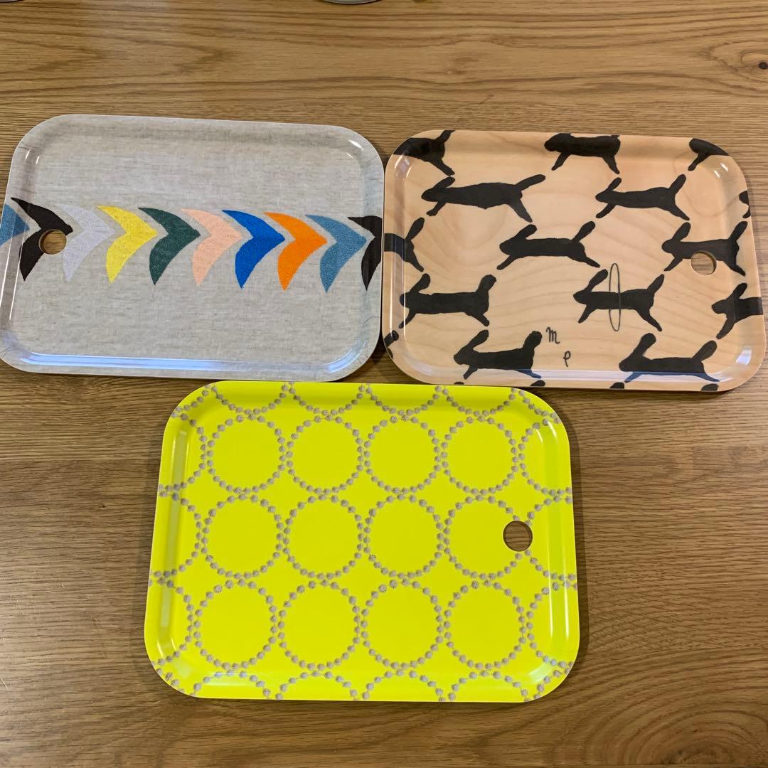 ミナペルホネン　トレイ　3点セット