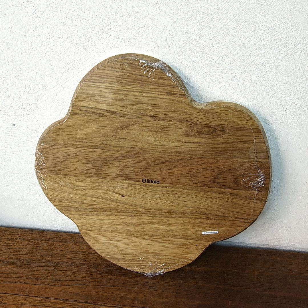 【】アアルト 木製 オーク材 プラター サービングトレイ