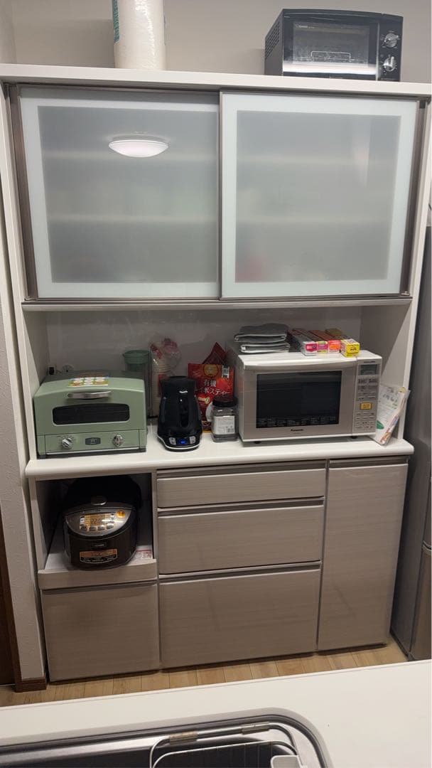 AYANO OEM ダイニングボード パールホワイト 幅130