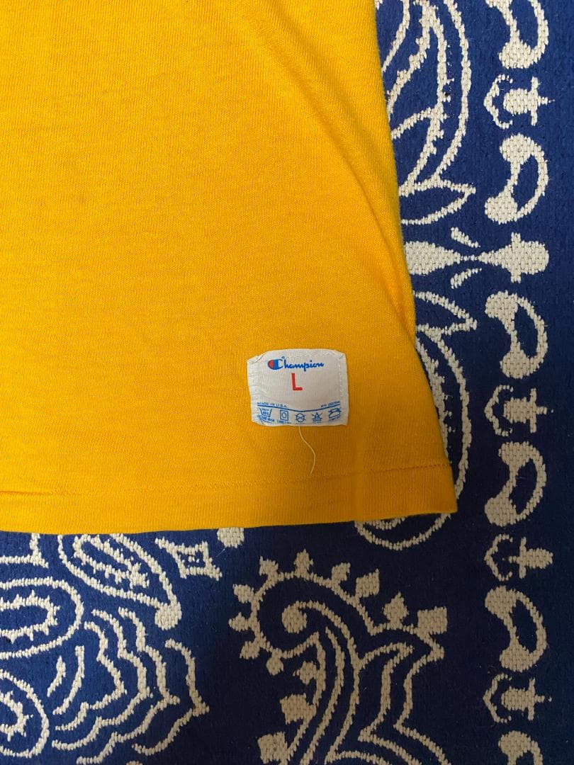 80s Champion フットボールT ビンテージ ヴィンテージ レアカラー