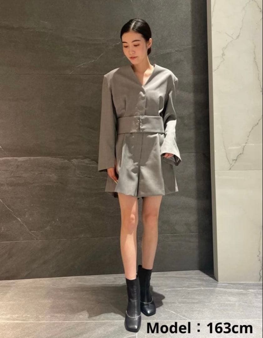 新品未使用タグ付 COLUMN コラム ミニオールインワン ロンパース 36