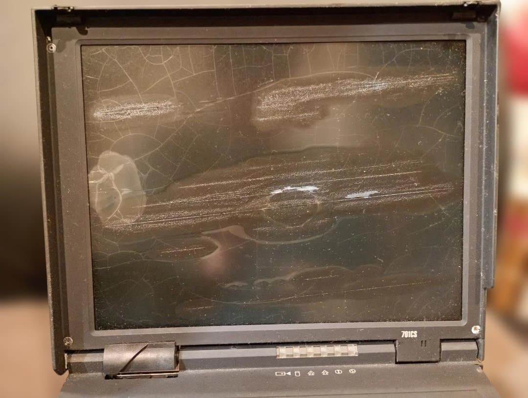 【ジャンク】IBM ThinkPad 701CS バタフライキーボード