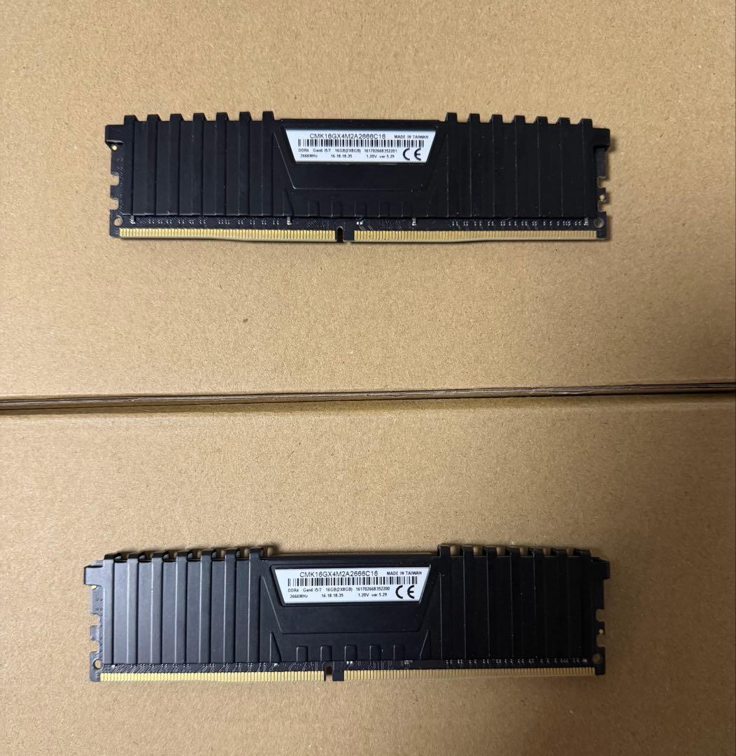 Corsair DDR4 2666 16GB(8GB×2)