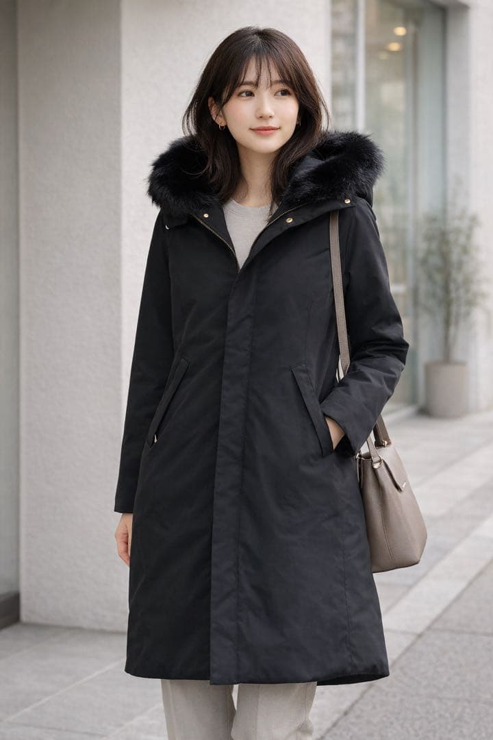 新品❤️SHIPS シップス　近年モデル　ライナーダウン　モッズコート　ファー