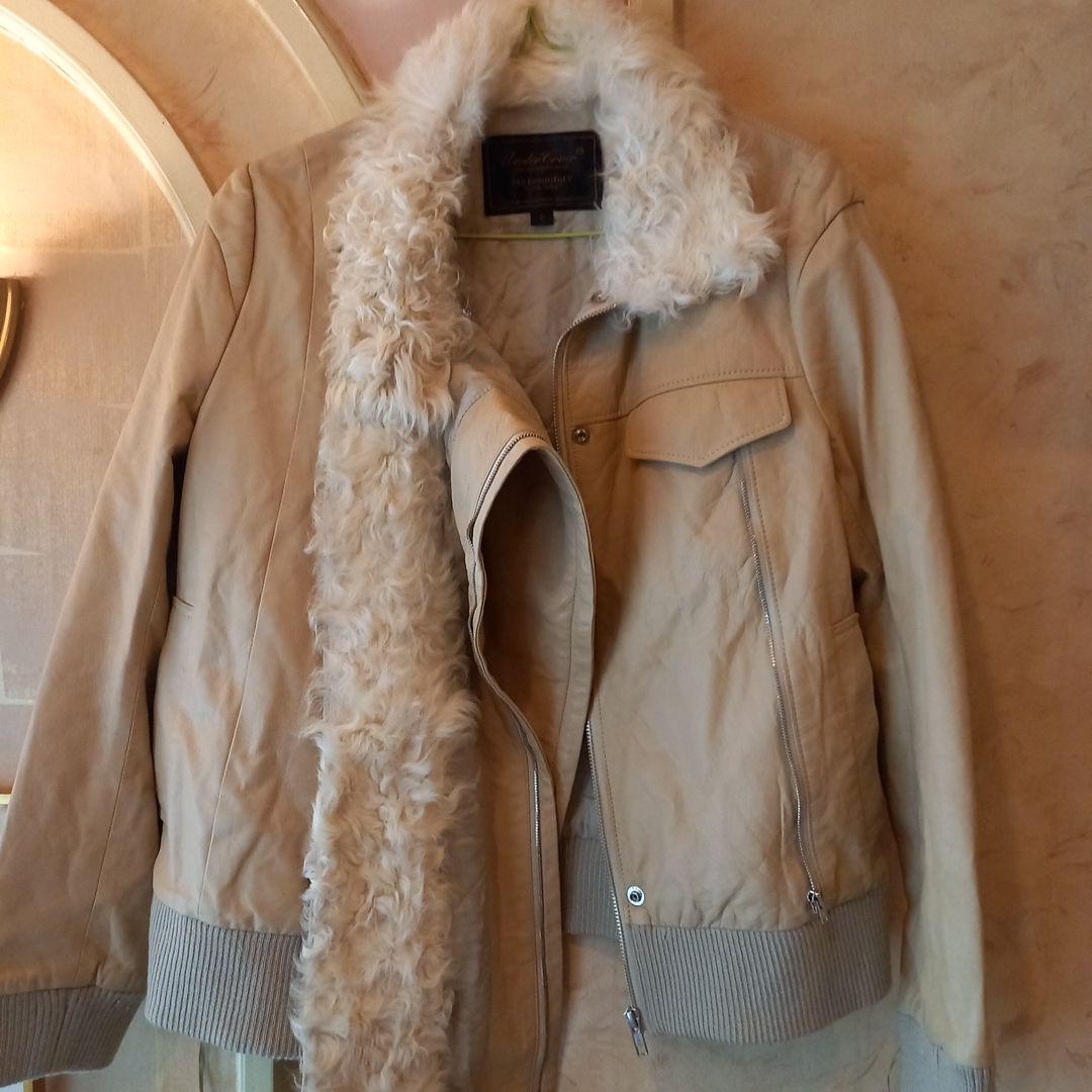 .*様 UnderCover ベージュファー付きジャケット