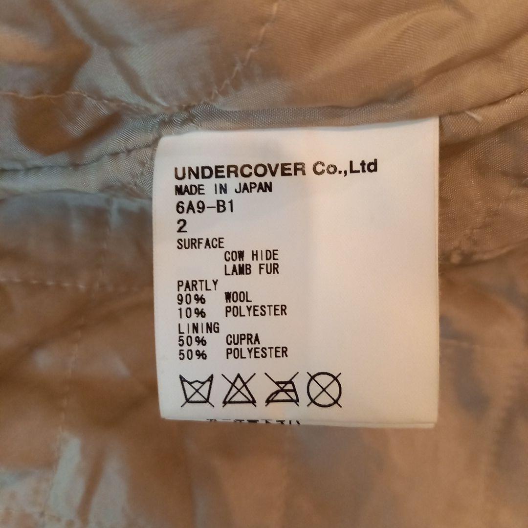 .*様 UnderCover ベージュファー付きジャケット