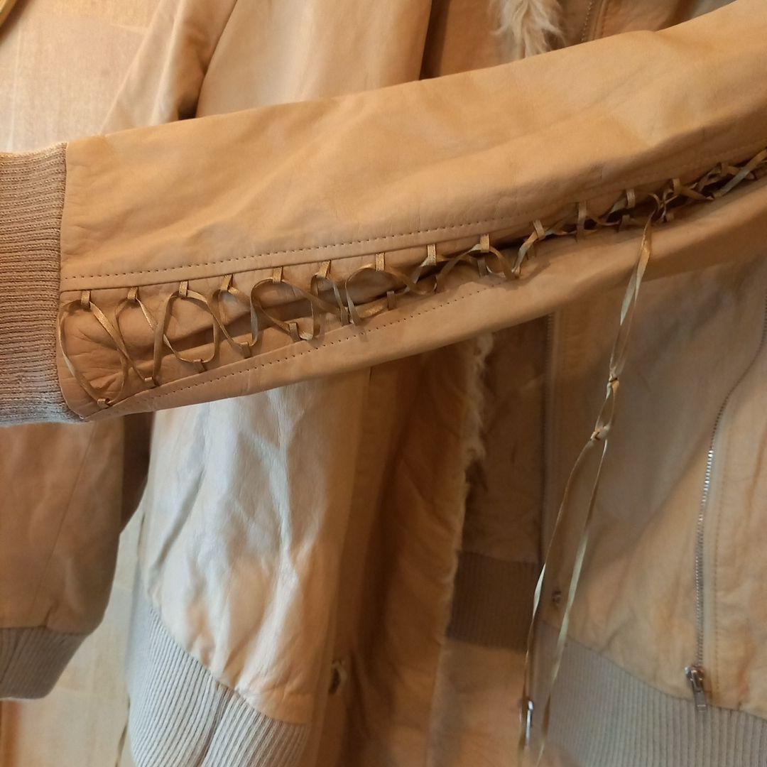 .*様 UnderCover ベージュファー付きジャケット