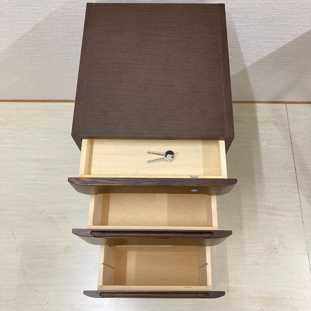 【カリモク】学習机　デスクセット　デスク　ワゴン　椅子　上置き