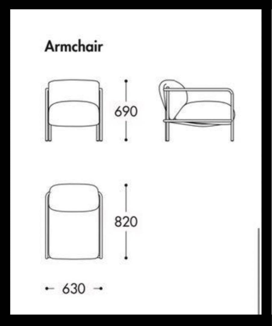 定価30万 送料込 コンランショップ FOLD COMPACT ARMCHAIR