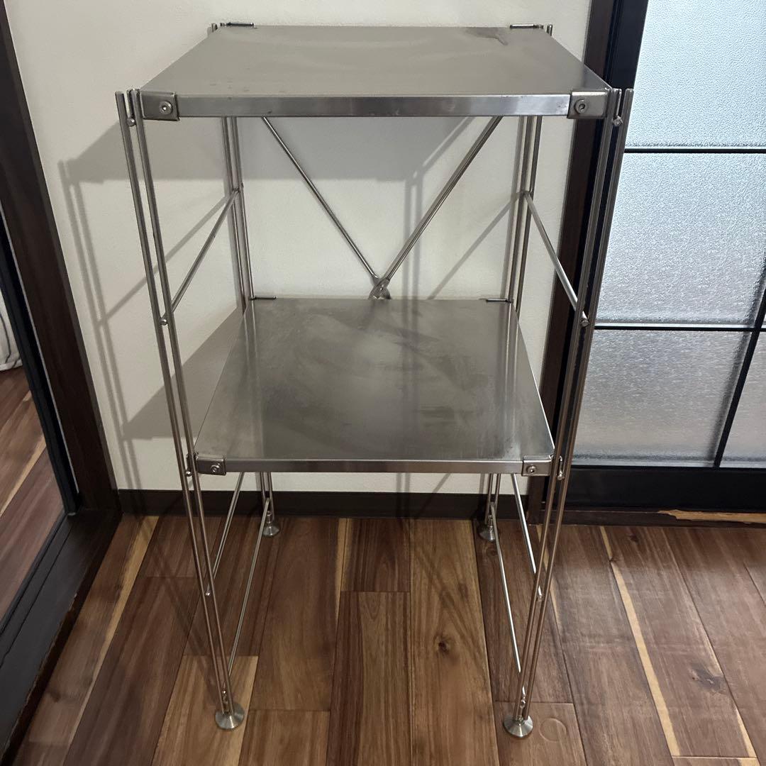 ステンレスユニットシェルフ 無印　muji