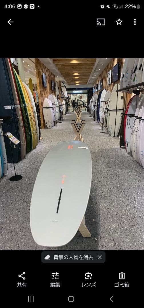 サーフボード　CRIME　ソフトボード　ミッドボード　フィン　リーシュ　ケース付