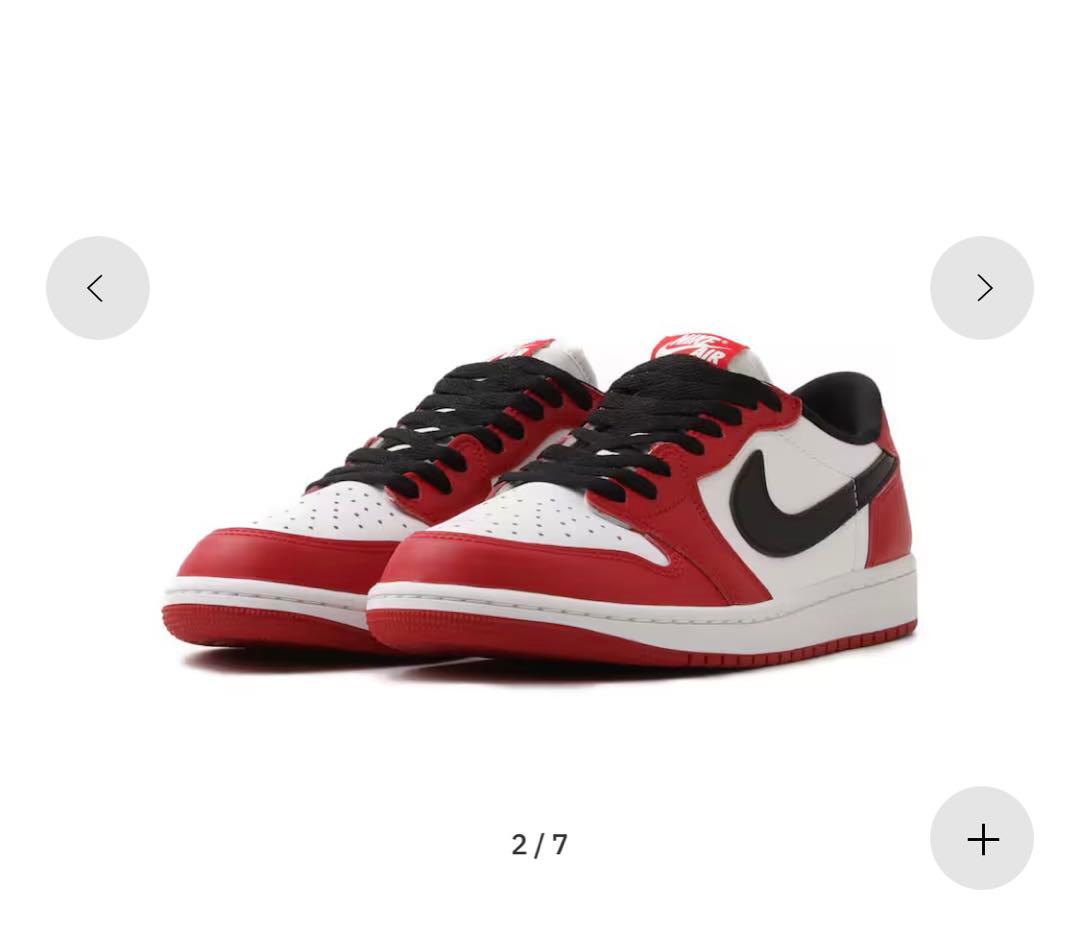 ナイキ　NIKE AIR JORDAN1 LOW CHICAGO シカゴ