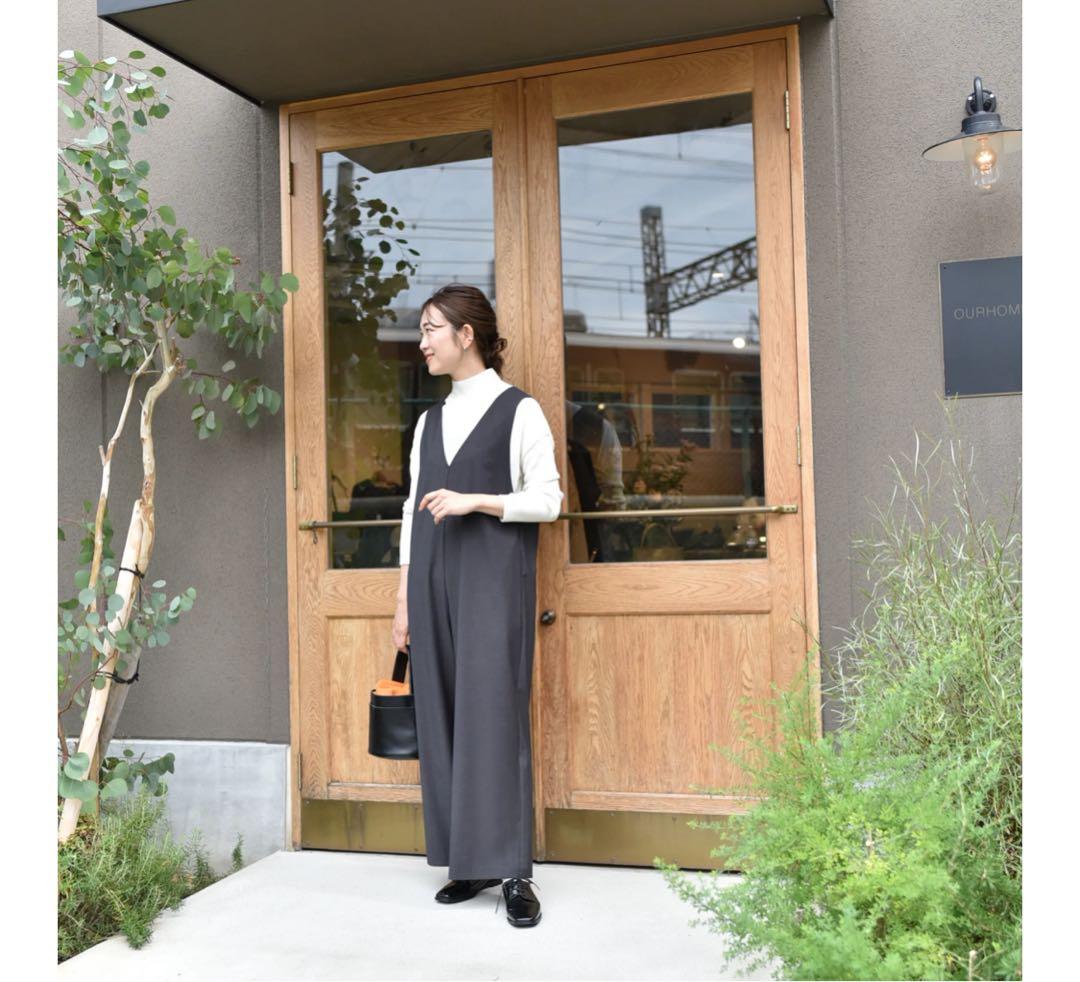 OUR アワーホーム　ゆったりシルエットのオールインワン
