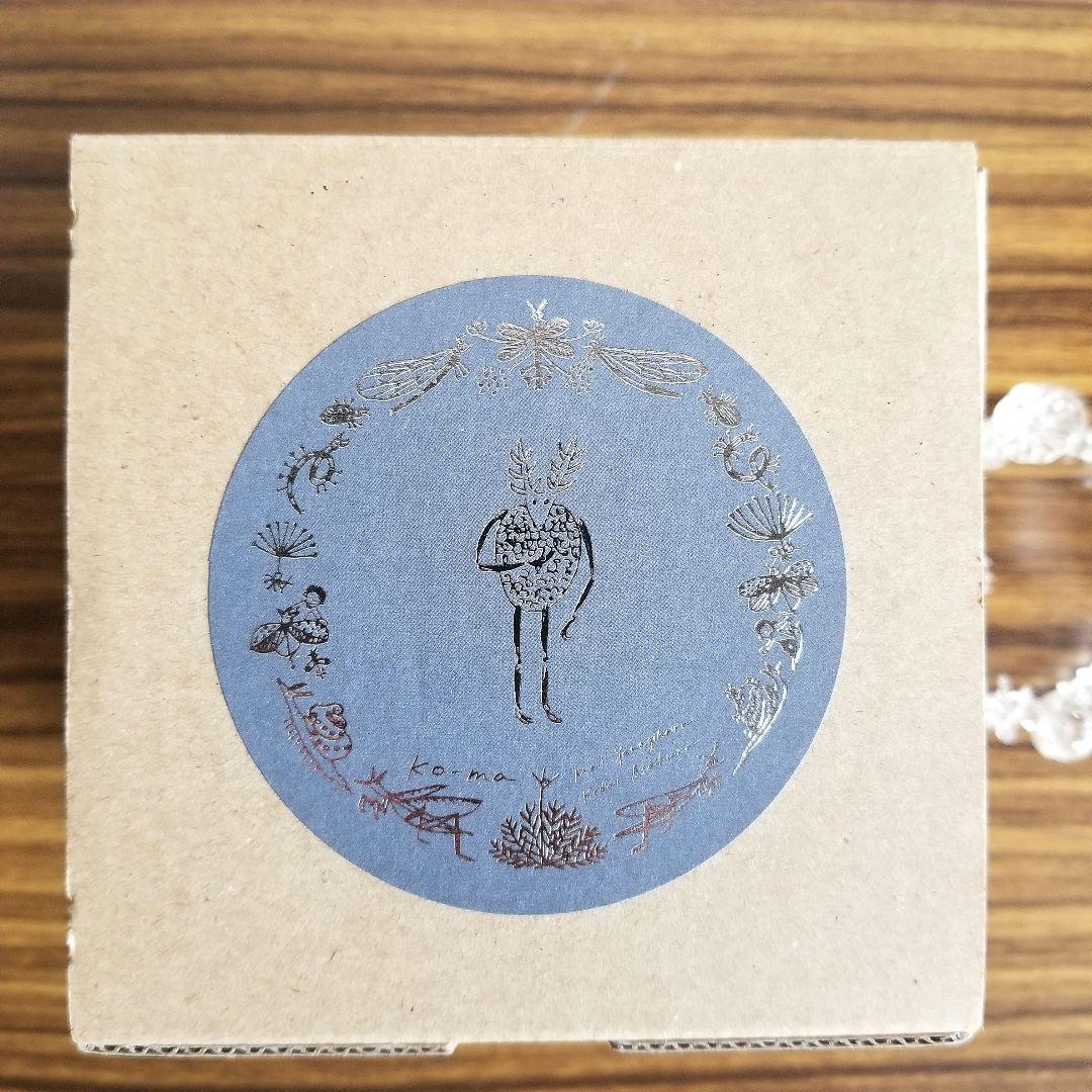 柳原麻衣 苔の輪 ガラス ko-ma 置物 オブジェ