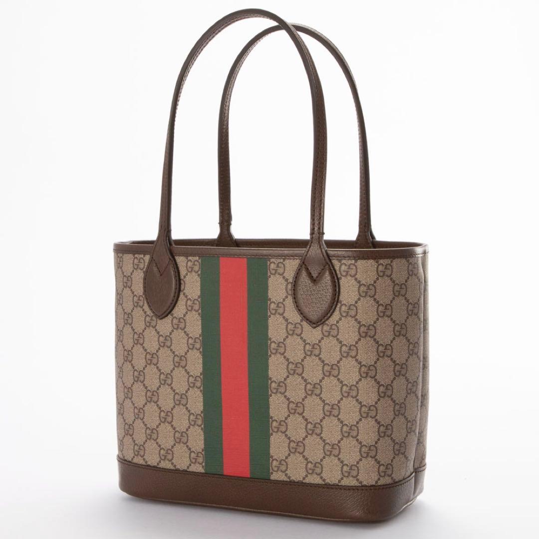 【新品美品】グッチ GUCCI GGスプリーム オフィディアSM トートバッグ