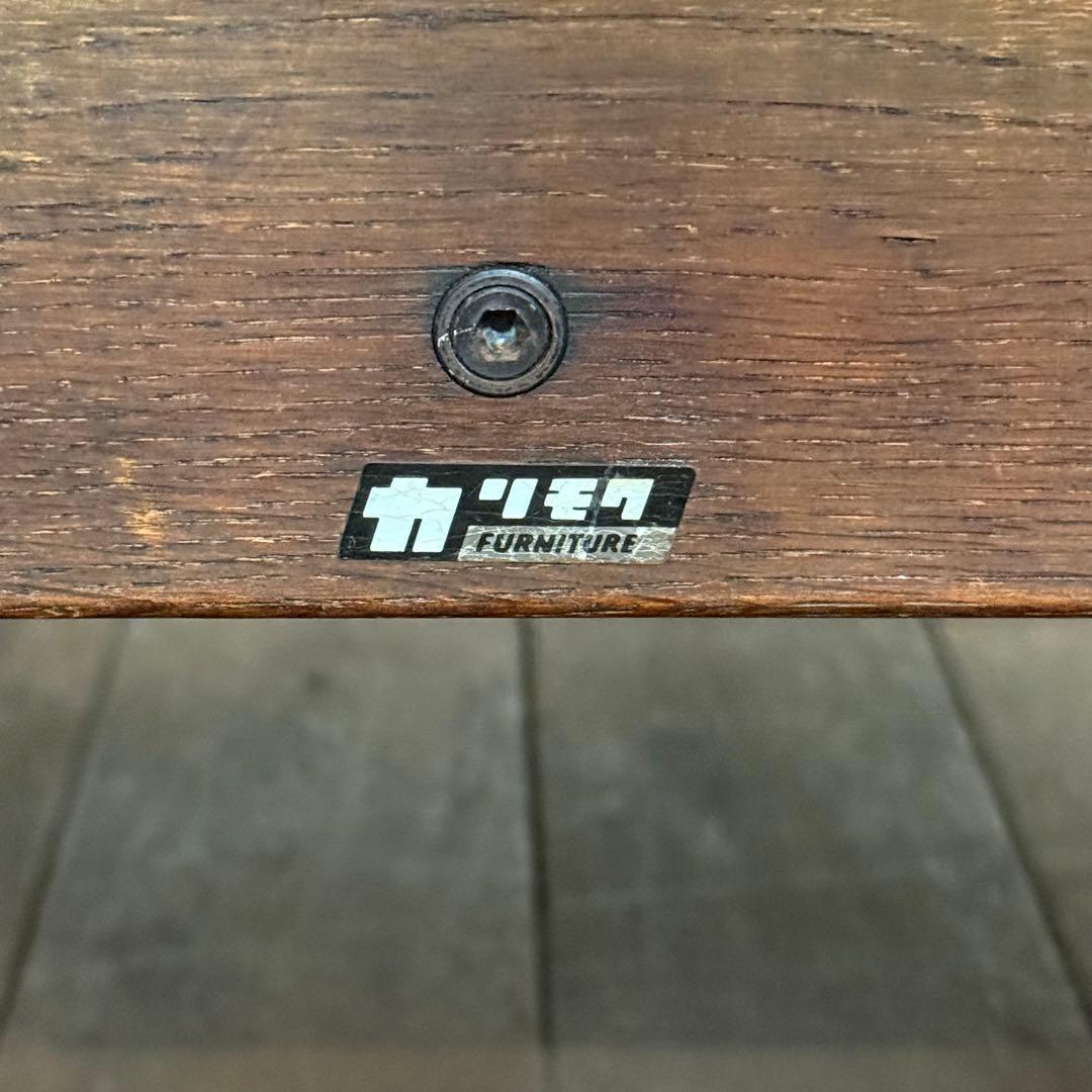 H15K6 オールドカリモク コロニアル 1人掛けソファ