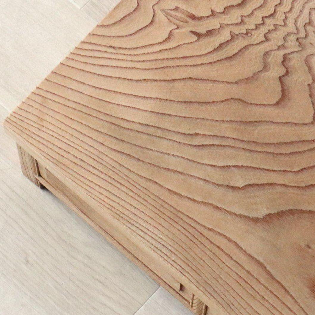 アンティーク ケヤキ 無垢材 花台 古家具 木味 無塗装 引き出し付き