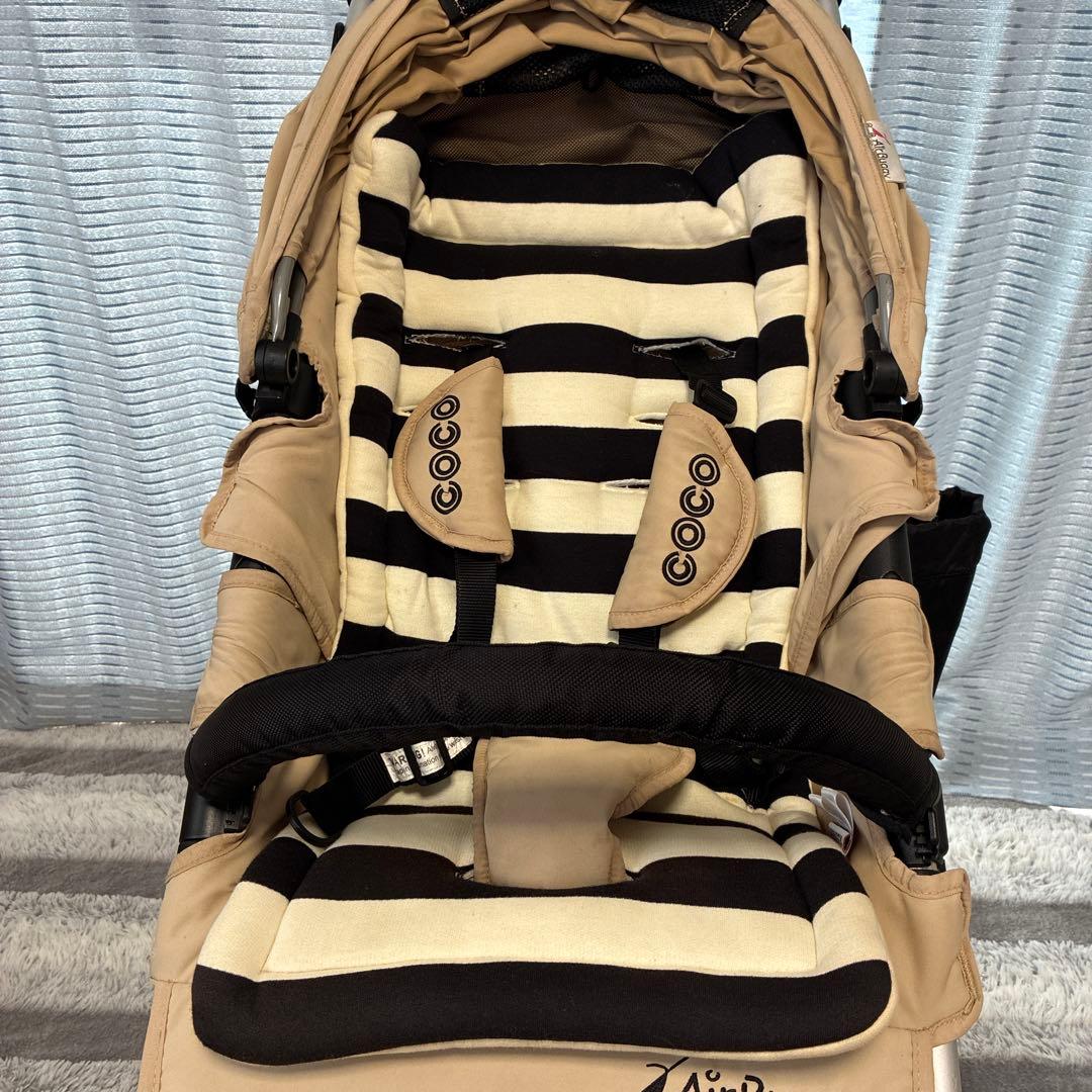 安安AirBuggy ベビーカー ベージュ