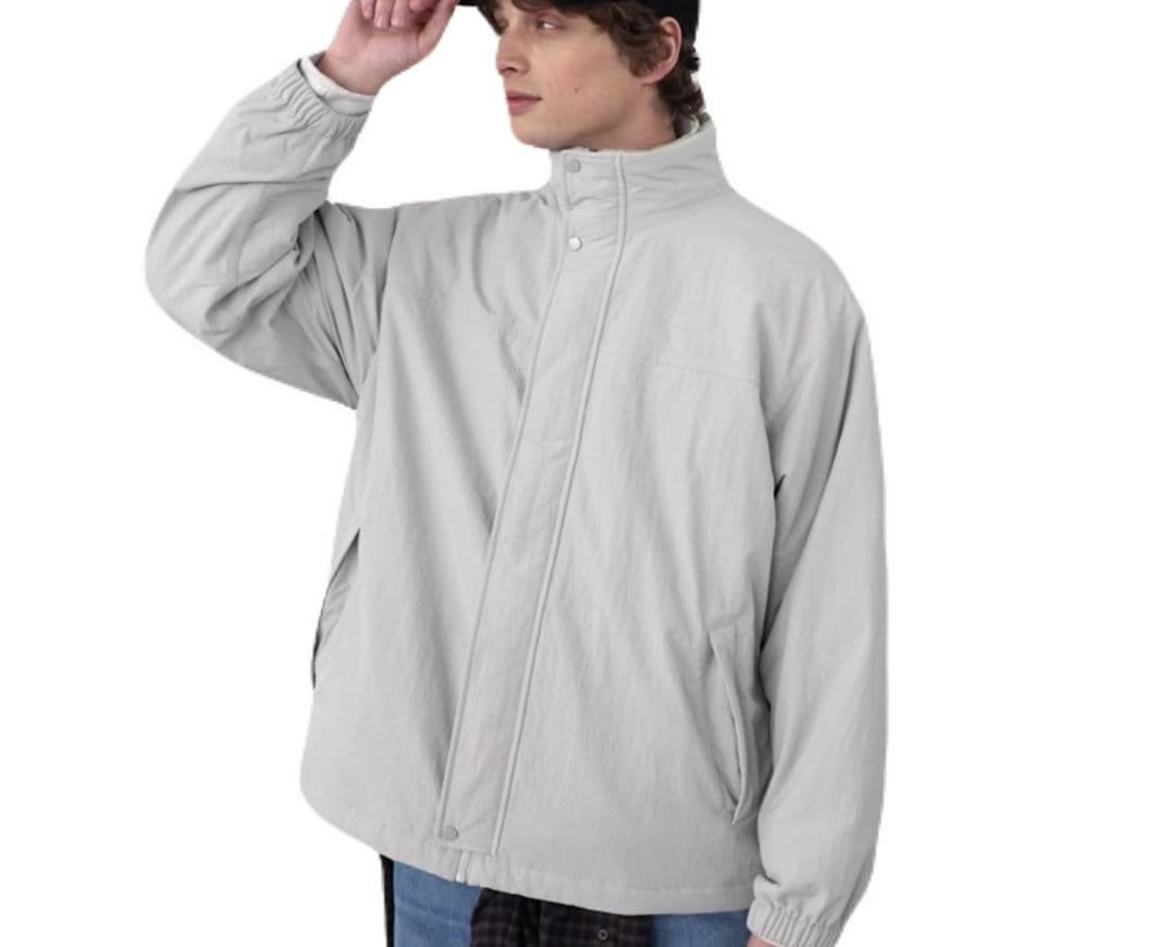 『GU ウラフリースリバーシブルブルゾン ナイロンジャケット セット』