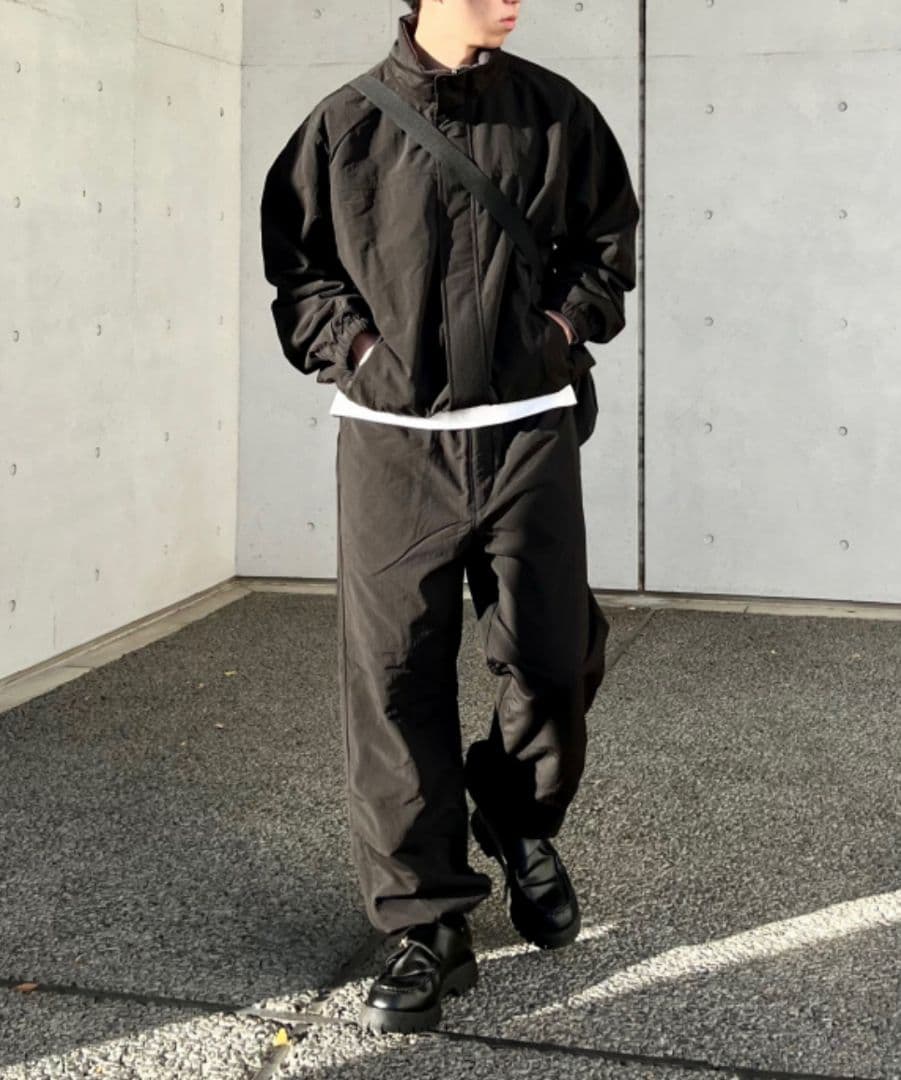 『GU ウラフリースリバーシブルブルゾン ナイロンジャケット セット』