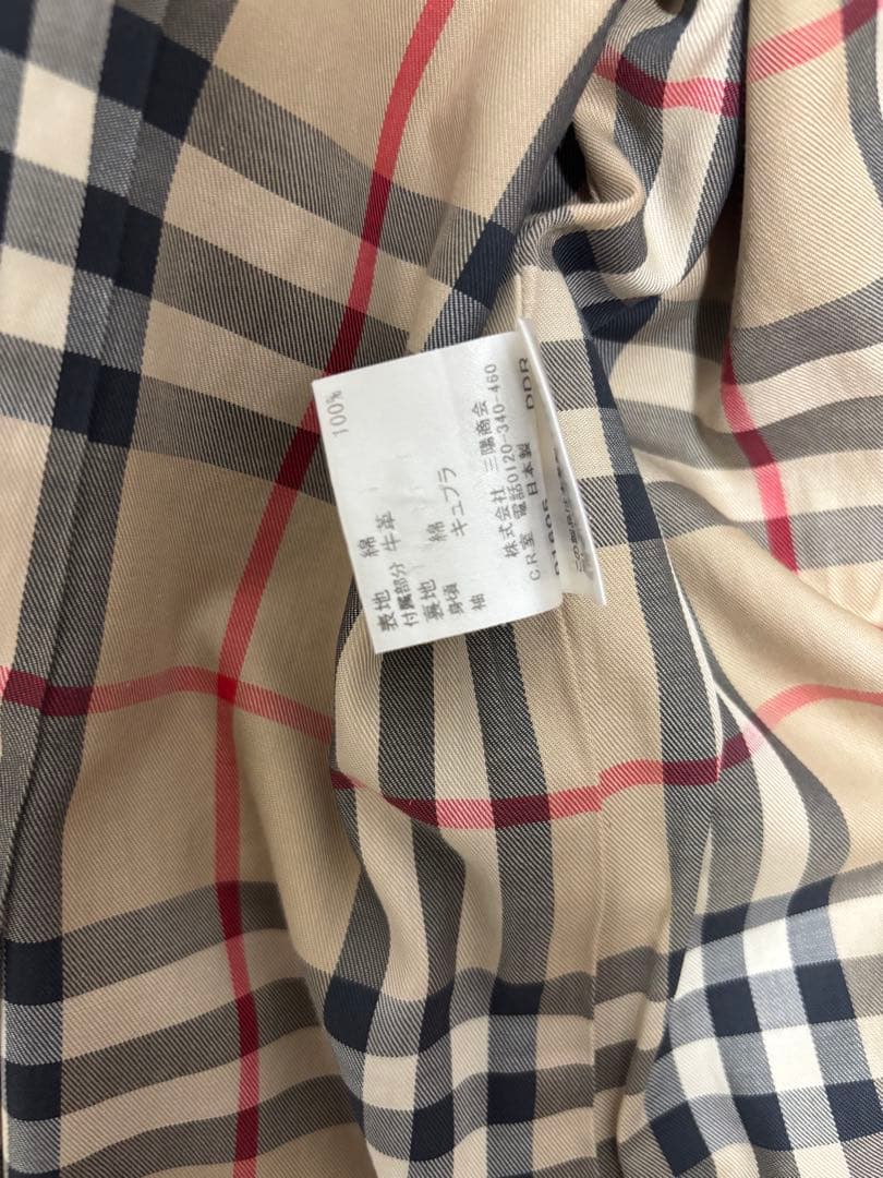 BURBERRY LONDON バーバリー　シングルトレンチコート　ベージュ40