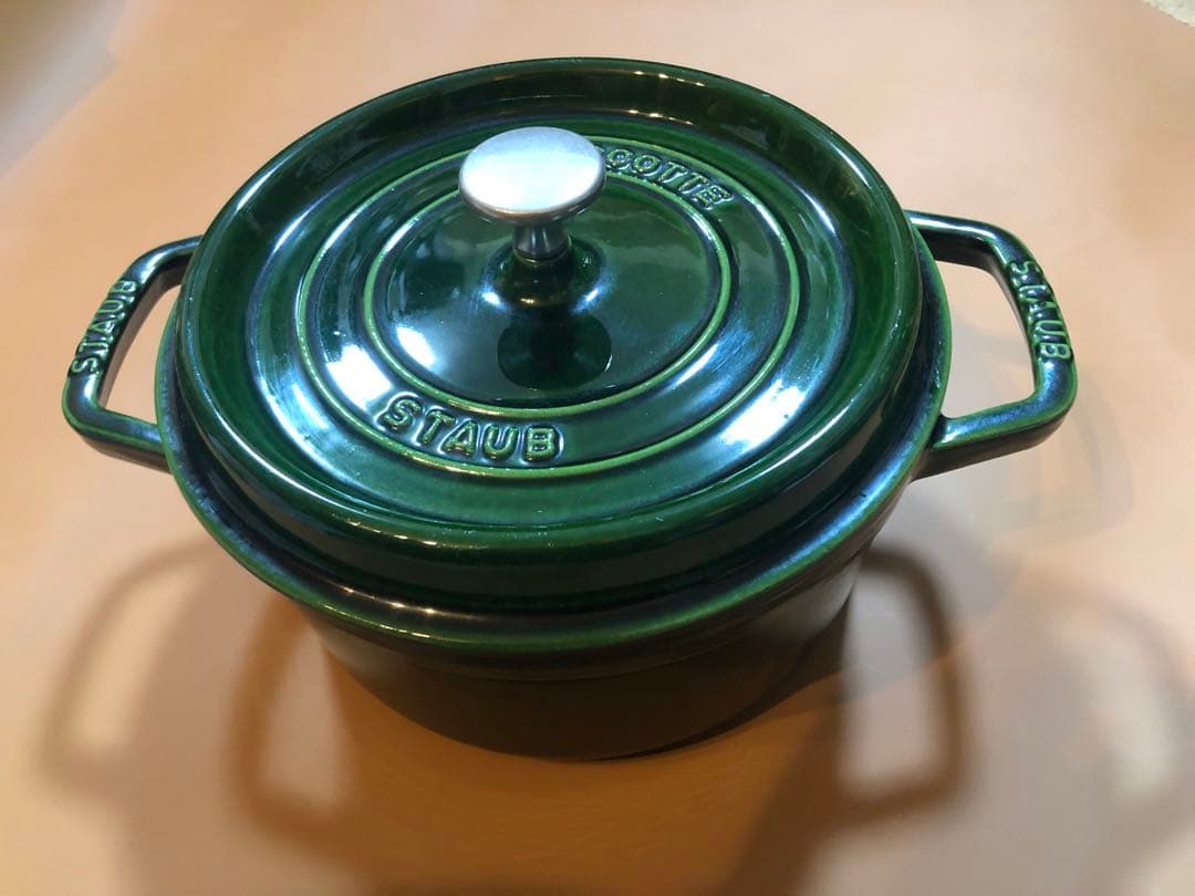 STAUB LA COCOTTE バジルグリーン ストウブ　22cm