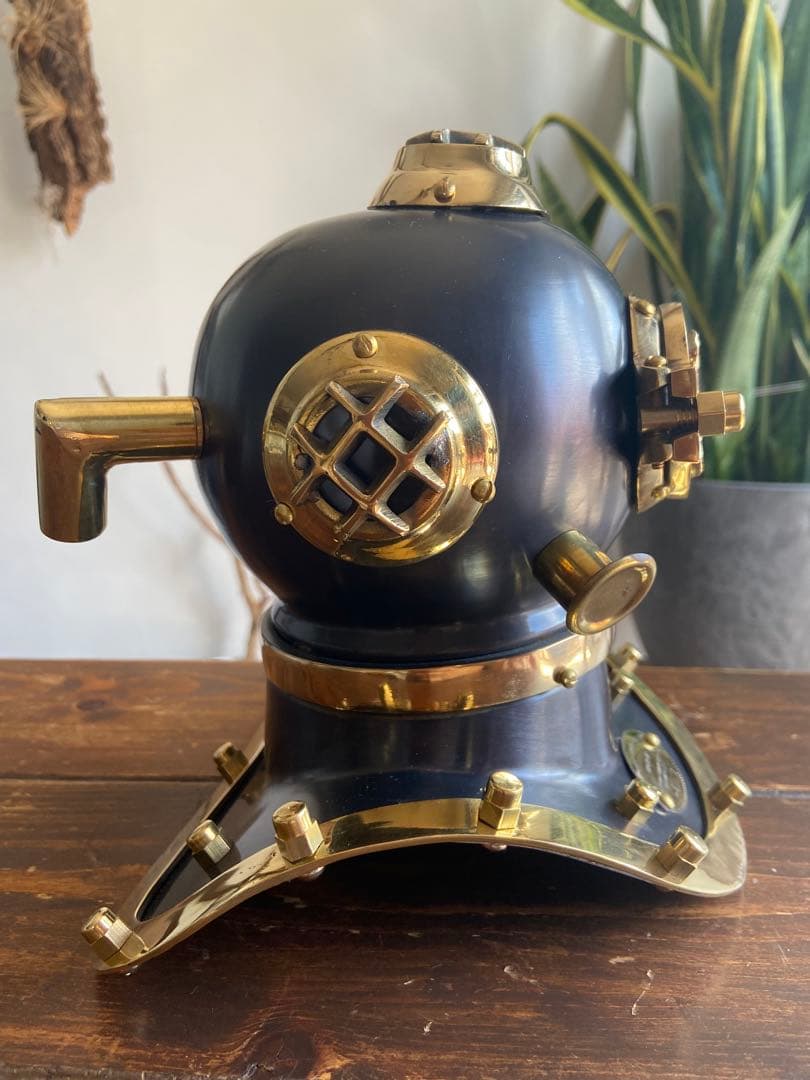 アンティーク風　潜水ヘルメット　スチームパンク
