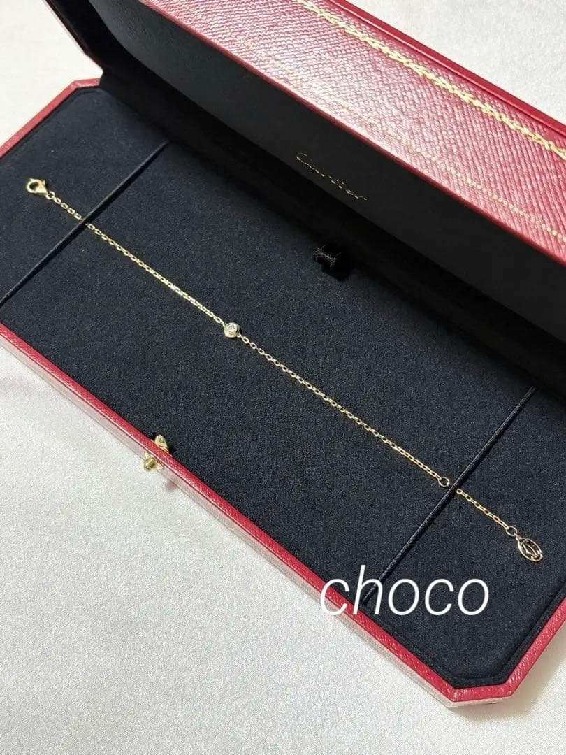 カルティエ ダムールブレスレットLM YG イエローゴールド