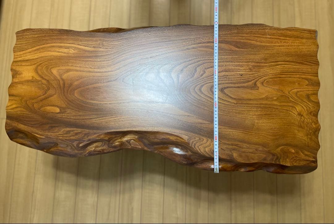 一枚板テーブル　コーヒーテーブル　センターテーブル　無垢