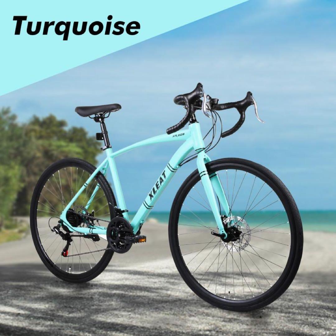 ロードバイク 自転車 21段変速 シマノ製 アウトドア　ダーコイズ