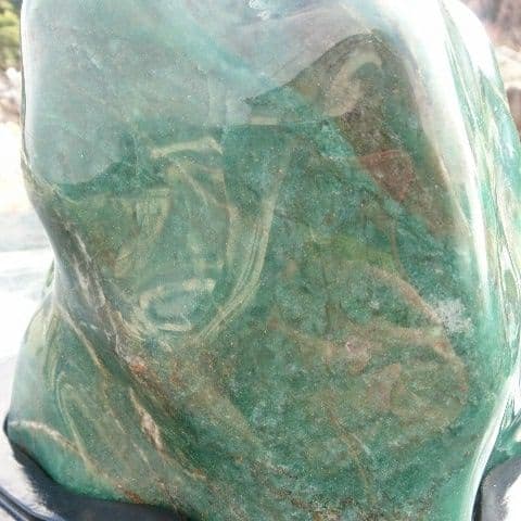 ブラジル産 グリーンクォーツ 鑑賞石 原石 宝石 パワーストーン オブジェ