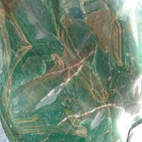 ブラジル産 グリーンクォーツ 鑑賞石 原石 宝石 パワーストーン オブジェ