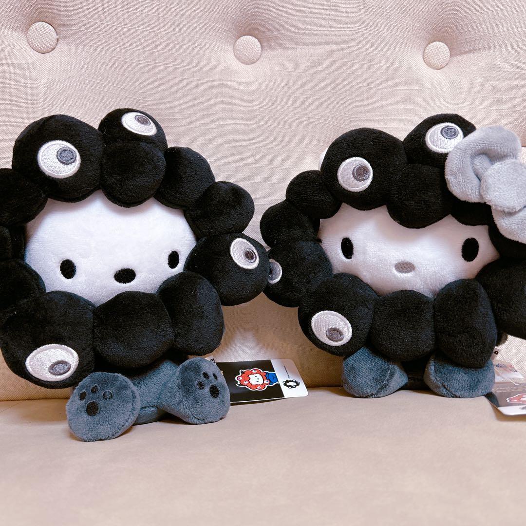 ハローキティとポチャッコ　ぬいぐるみMセット♡