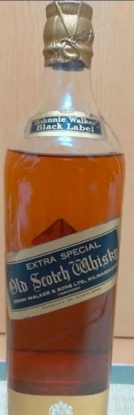 1960年代流通ティンキャップ ジョニーウォーカー・ブラック 760ml WJ7