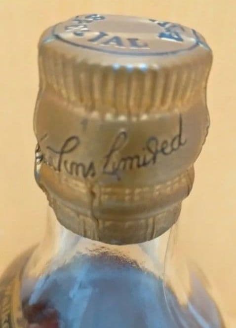 1960年代流通ティンキャップ ジョニーウォーカー・ブラック 760ml WJ7