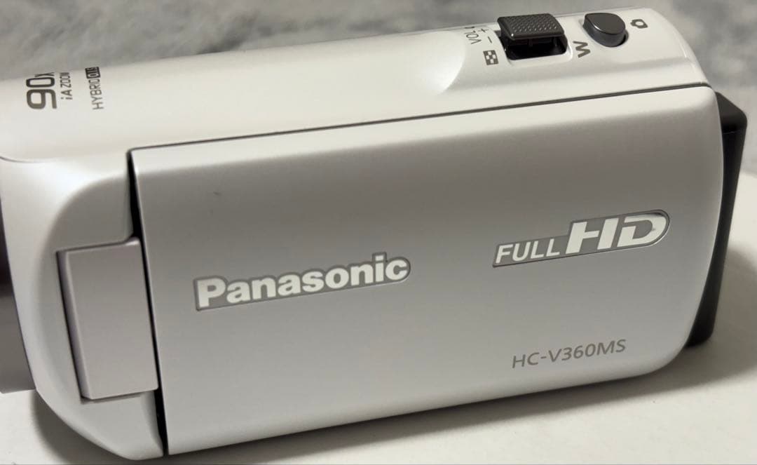 Panasonic HC-V360MS ビデオカメラ ホワイト