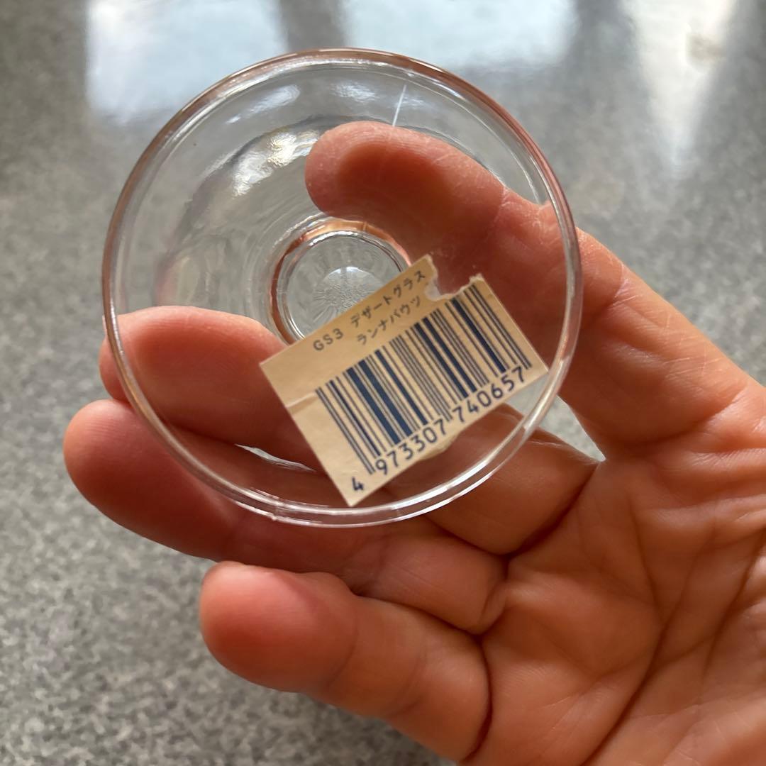 未使用サンリオみんなのたあ坊、けろけろけろっぴ、ランナバウツ.デザートグラス3個