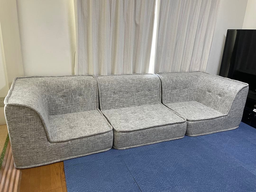 【ヨギボー】モジュ コーナー ホワイトバーチ1個