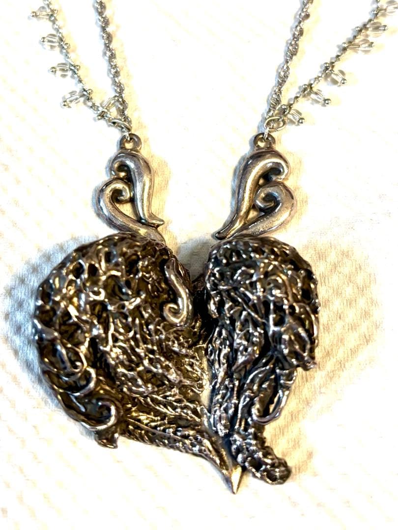 アートクレイシルバー ネックレス