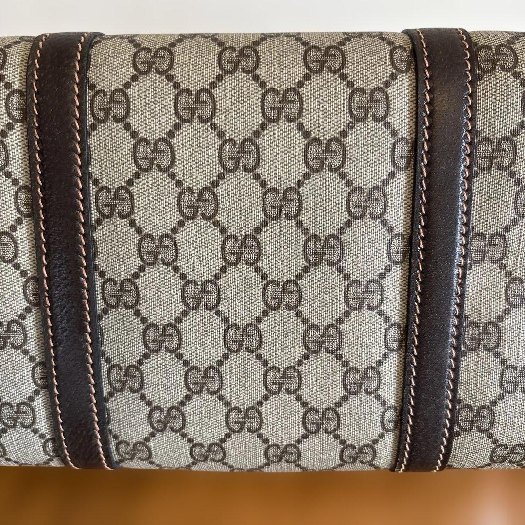 Gucci GGパターン ボストンバッグ　旅行用バッグ