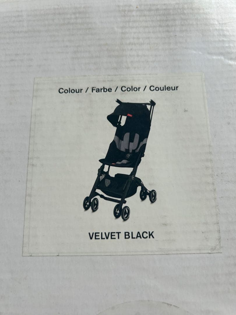 ポキットプラス　gb ブラック ベビーカー 折りたたみ式