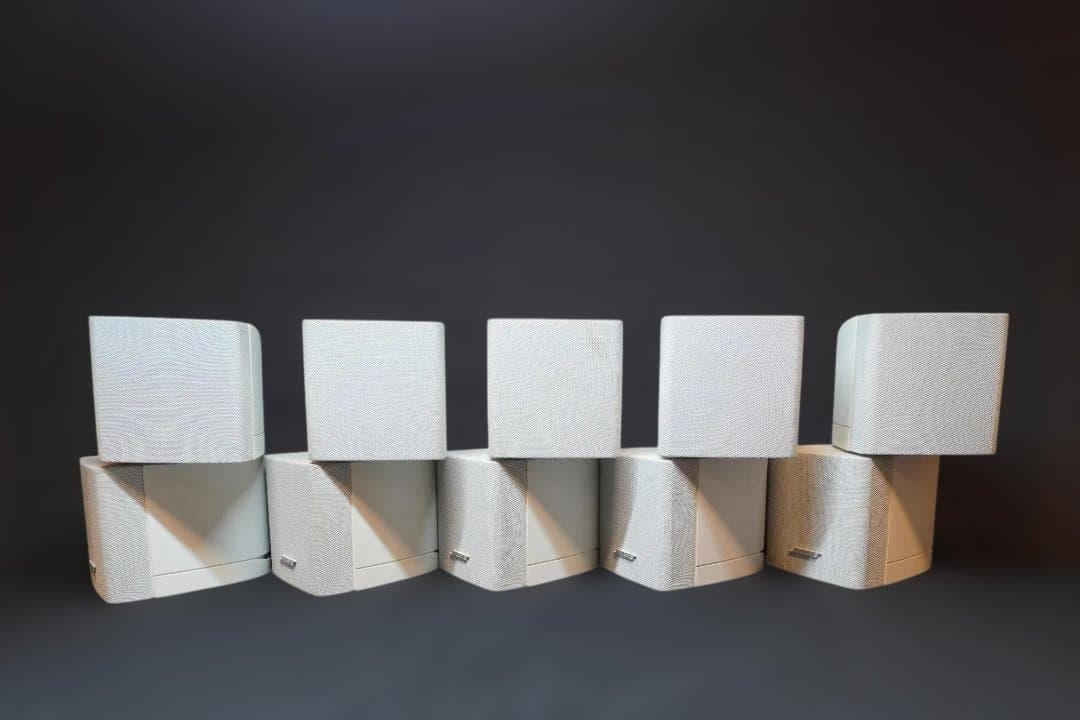 BOSE ダブルキューブ型サラウンドスピーカー 5個セット 白