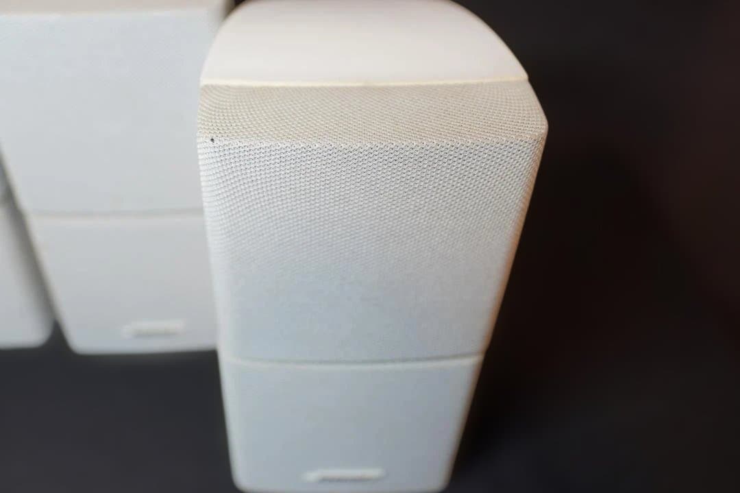 BOSE ダブルキューブ型サラウンドスピーカー 5個セット 白