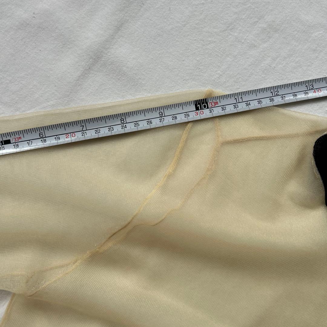 TOGA ARCHIVES トーガアーカイブス シースルートップス size36