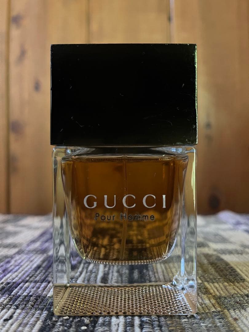 GUCCI プールオム　オードトワレ　50ml　スプレータイプ　中古