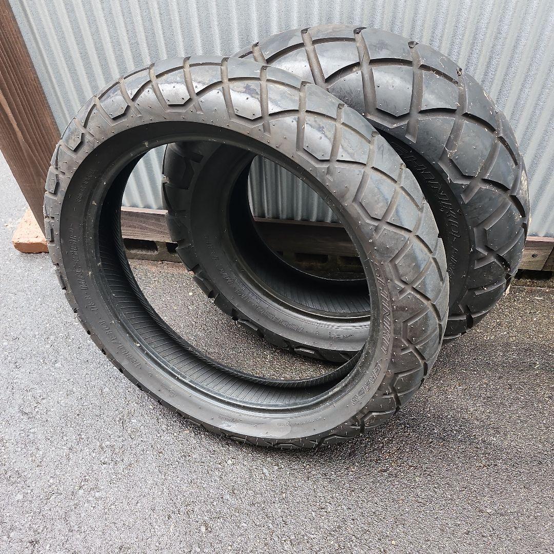 TW200　シンコー　SHINKO 　タイヤ　前後 2本セット